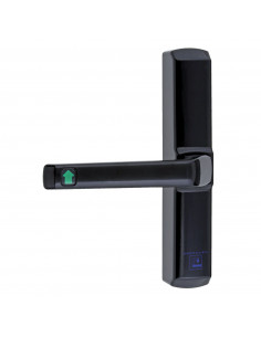 Crémone Pompier À Poignée Heracles Rotative Noir