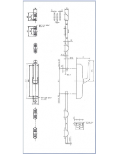 Crémone Pompier À Poignée Heracles Rotative Noir 2