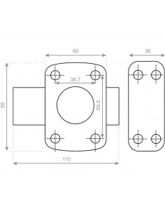 Verrou Double Entrée Heracles Y7+ 2
