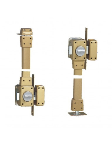 Paire De Verrous 4 Points Iseo Cavith