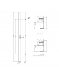 Serrure Carénées Vachette Securibloc 2