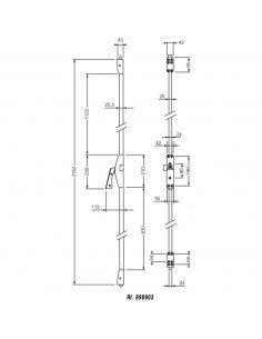 Crémone Pompier Jpm Europad 179 2