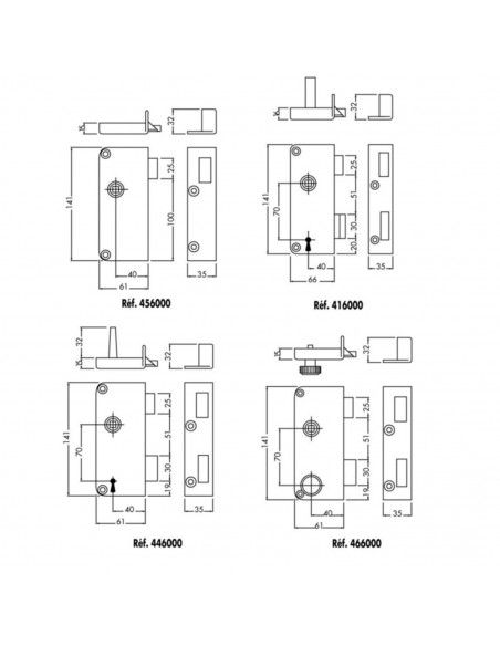 Monopoint En Applique Jpm Extra Plate
