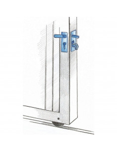 Serrure De Portail Ibfm Coulissant À Crochet 2