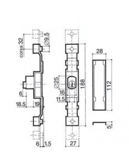Serrure Prefer Pour Grilles Et Persiennes