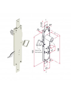 Serrure Tirard Pour Persiennes