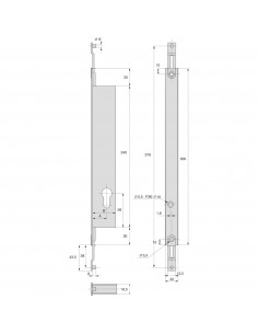 Serrure À Larder 2 Points Stremler Assa Abloy À Tringles... 2