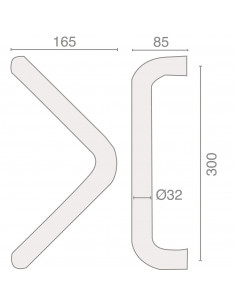 Poignée Heracles En V - Série 401 2