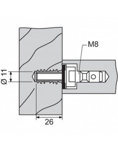 Accessoires Pour Poignées Normbau Tubulaires 2