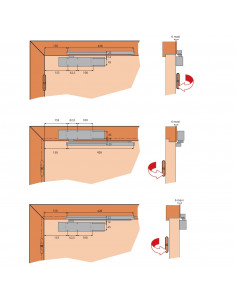 Ferme-Porte Hr500 Heracles Bras À Glissière 2