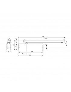 Ferme-Porte Ts 91 Dorma Pack Métal 2