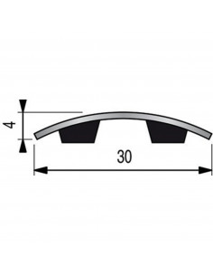 Barre De Seuil Dinac Adhésive 30mm 2