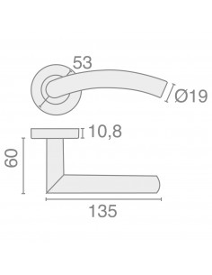 Béquille Double Sur Rosace Héraclès Jade 1494 2