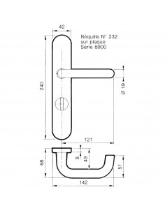 Plaque Nylon Arcolor 8900 Coins Arrondis 2