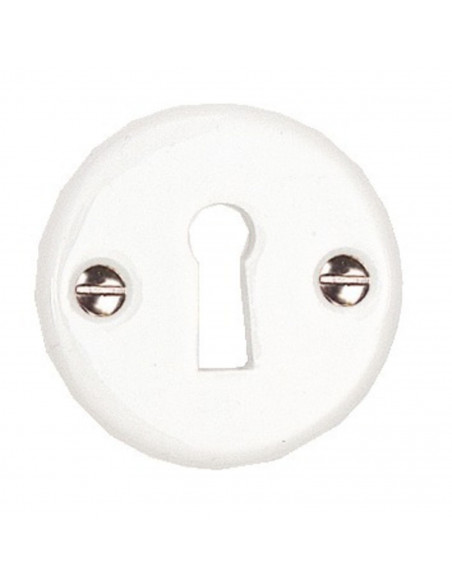 Rosaces De Fonction En Porcelaine Merigous Blanc