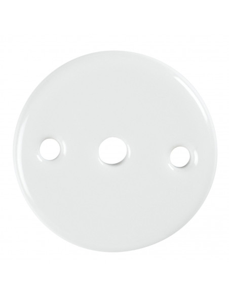 Rosaces De Fonction En Porcelaine Merigous Blanc