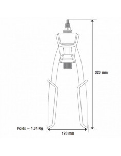 Pince À Levier N200 Scell-It Pour Écrous À Sertir + 150... 2