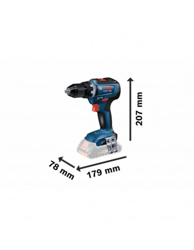 Perceuse Visseuse Bosch Gsr 18v-55 seule L-Boxx