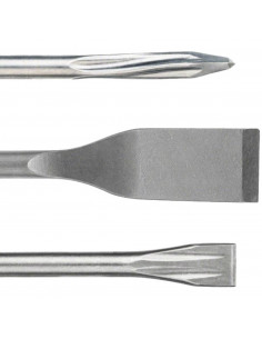 Pack 3 Outils Bosch 3 Burins Sds Plus