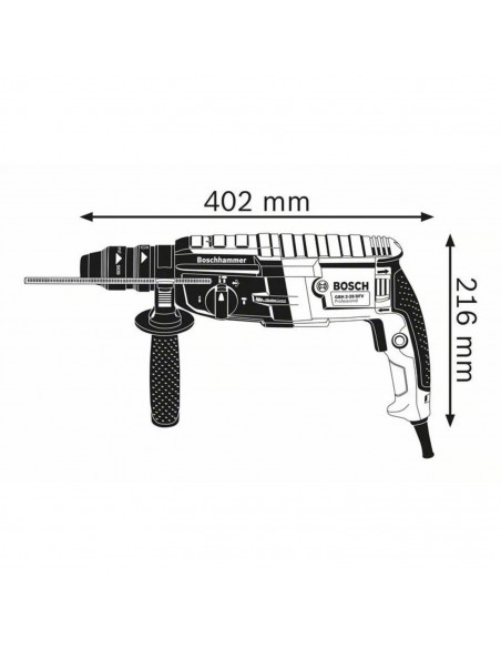 Perforateur Sds Plus Gbh 2-28 F 880w Bosch L-Boxx
