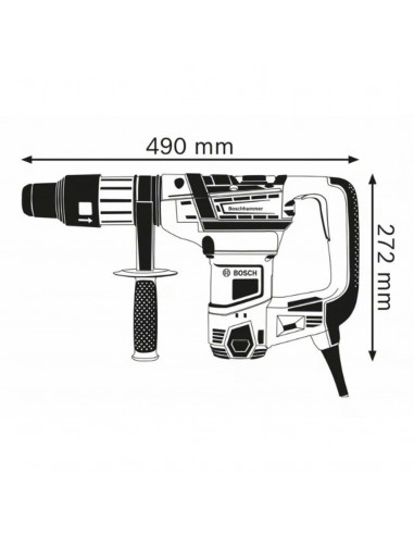 Marteau Perforateur Sds-Max Bosch Gbh 5-40d 1150w