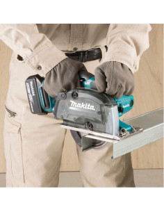 Scie Circulaire À Métaux 18v Makita Dcs552zj Nue Makpac 2