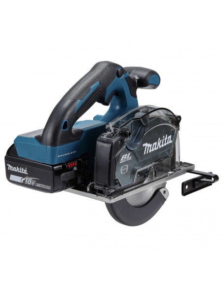 Scie Circulaire À Métaux 18 V Makita 2x5ah Dcs553rtj Makpac