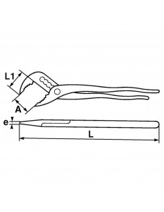 Pince Multiprise Bimatiere Sam À Bouton Poussoir 2
