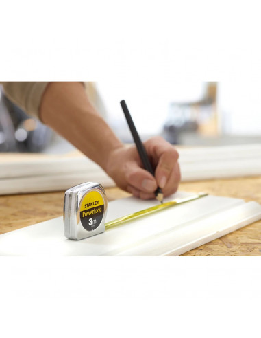 Mètre Ruban Powerlock Stanley Classic Métal