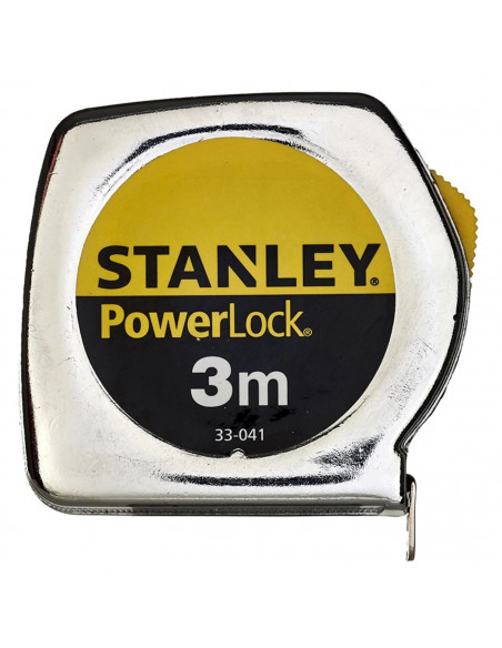 Mètre Ruban Powerlock Stanley Classic Métal